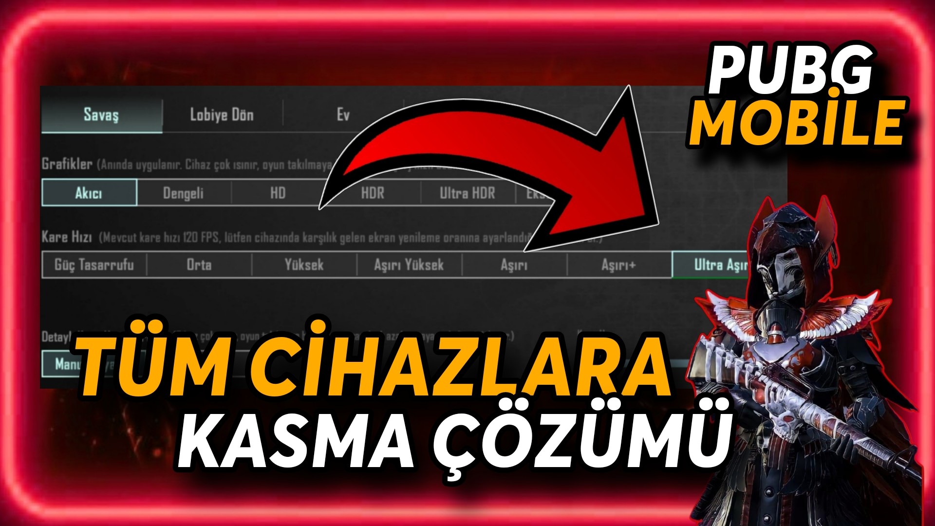 PUBG KASMA AZALTMA